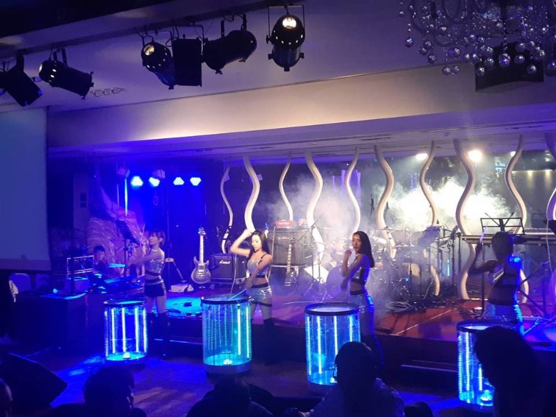 LED女子水鼓秀 演出時間5~10分